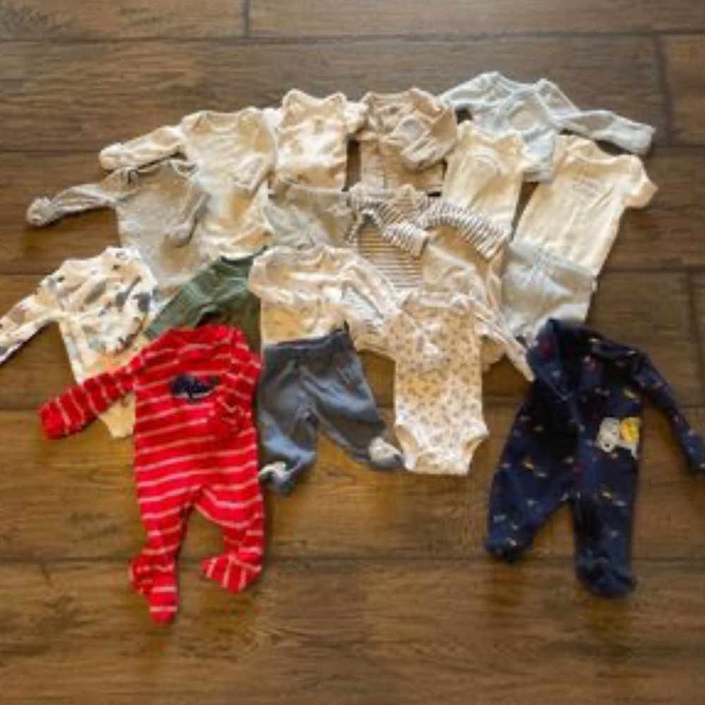 NWOT Giant lot of BOYS Preemie Baby Clothing
